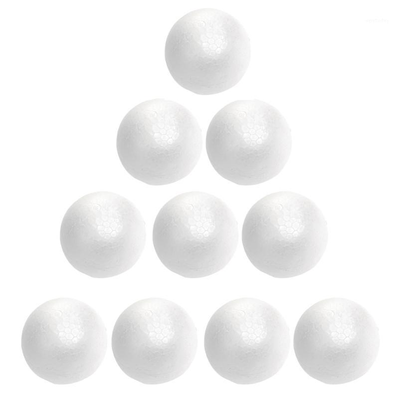 

10pcs Christmas Decoration Modelling Craft Solid Polystyrene Foam Balls Round Spheres 4/6/7/8cm Christmas Balls1