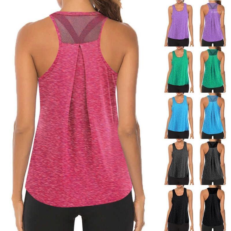 

Sleeveless Yoga Vest Sport Singlet Women Athletic Fitness Sport Tank Tops Gym Running Training Yoga Shirts May 27th1, Gn
