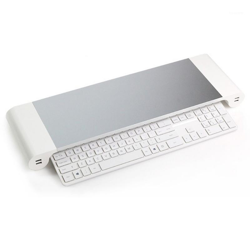 

Tablet PC Stands Laptop Computer Durable Portable Monitor Base With USB Charging Port Accessories Non-Slip Aluminum Alloy Stand Holder Incre