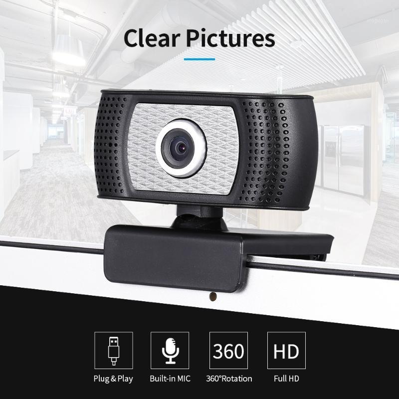 

720P High Definition Webcam 30fps Web Camera 360 Degree Rotation Microphone HD Laptop Computer USB Camera Plug&Play for Laptop1