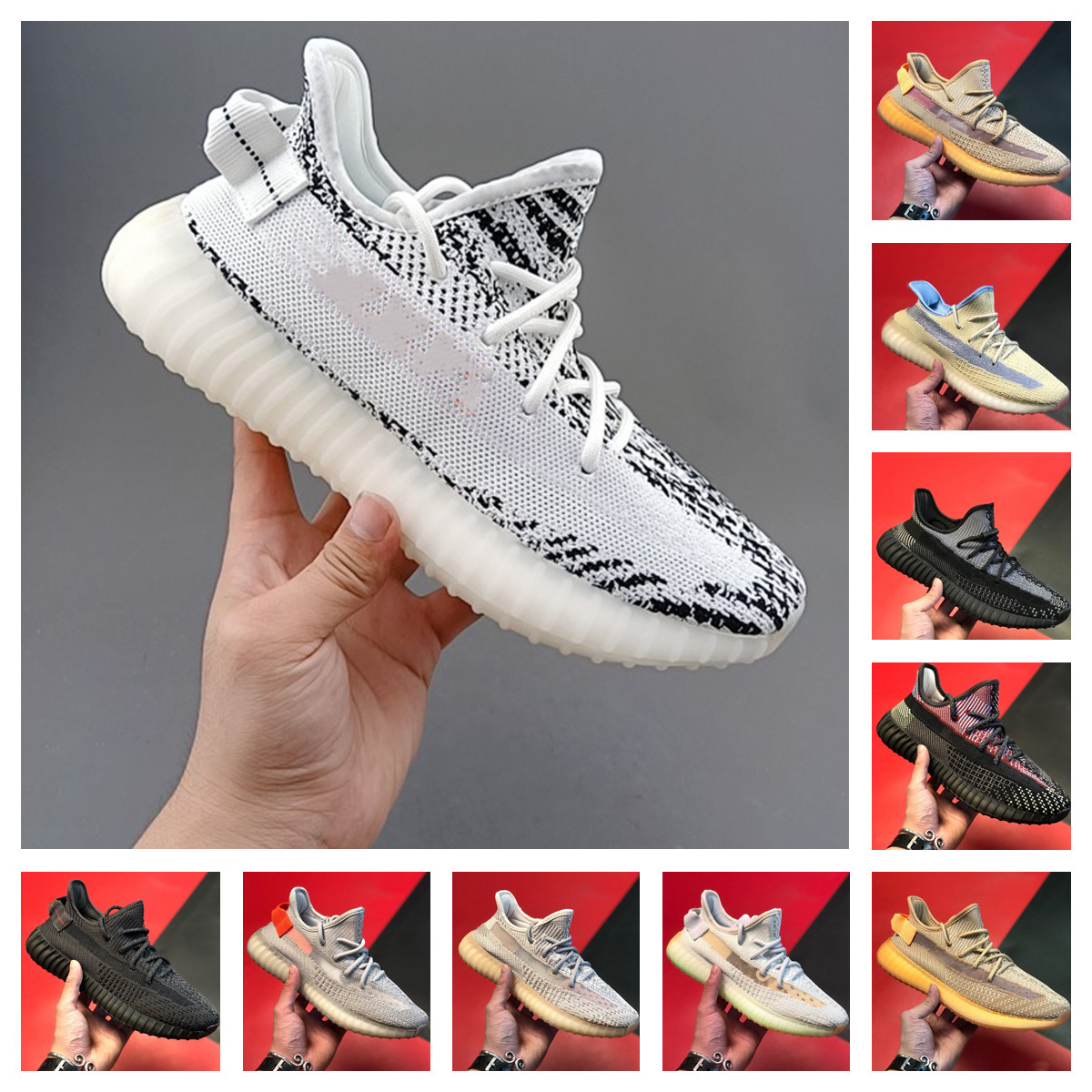 

Designer casual shoes men women V2 Superme Ash Pearl Stone Blue Abez Mono Yecheil Mist Black Red Static Refective Light MX Oat white zebra Oreo West boost sneakers, I need look other product