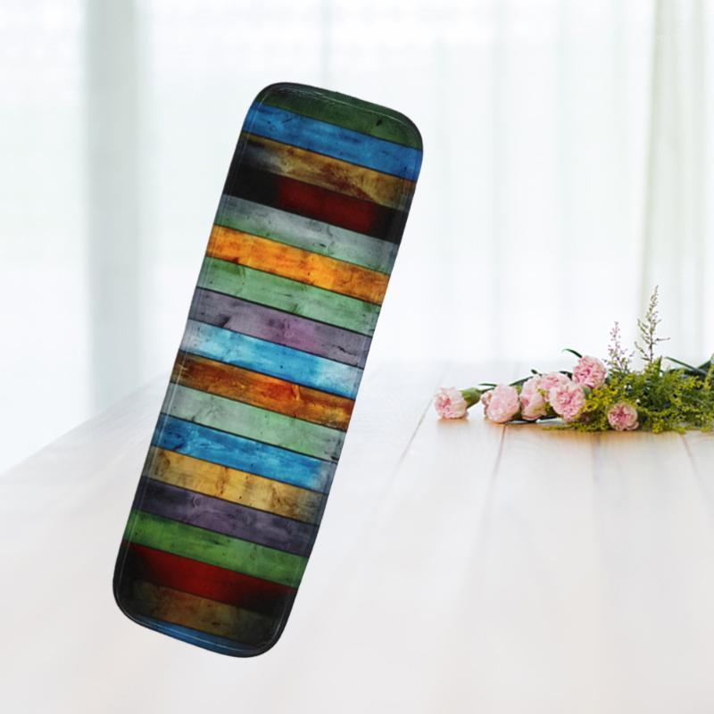 

5pcs Non-slip Stair Carpet Treads Washable Stair Tread Mat with Adhesive Tape and Rubber Backing(Pattern 13)1, As shown