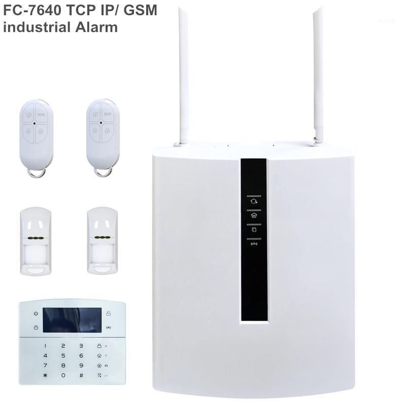 

Focus industrial Alarm Syste FC-7640 ABS RJ45 Ethernet TCP/IP Smart Home Alarm GSM Security System with 128 wired bus zone1
