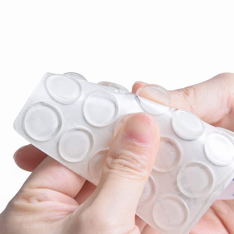 

30-80PCS Self Adhesive Silicone Rubber Damper Buffer Cabinet Bumpers Furniture Pads Cushion Protective Hardware