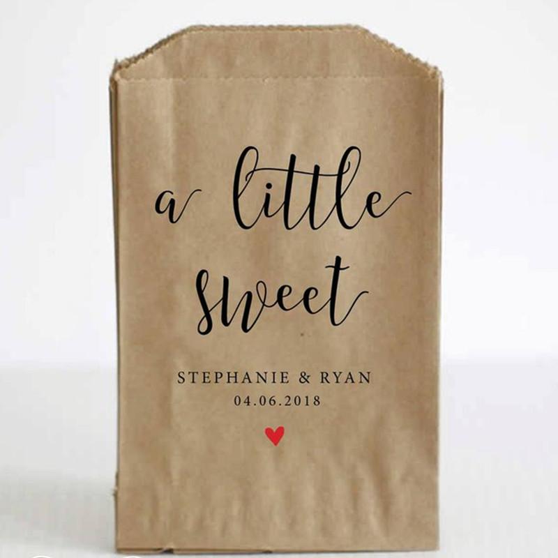 

Custom Wedding Favor Bags, Wedding Favors for Guests, His and Her Favors, Treat Bags, Candy Buffet Bags