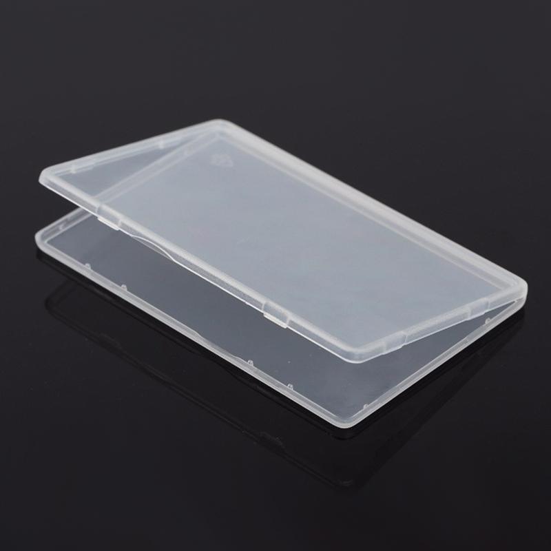 

10pcs Clear Plastic Card Case Transparent Thin Packaging Box for Card, Gift Card Boxes, 92x60x5mm