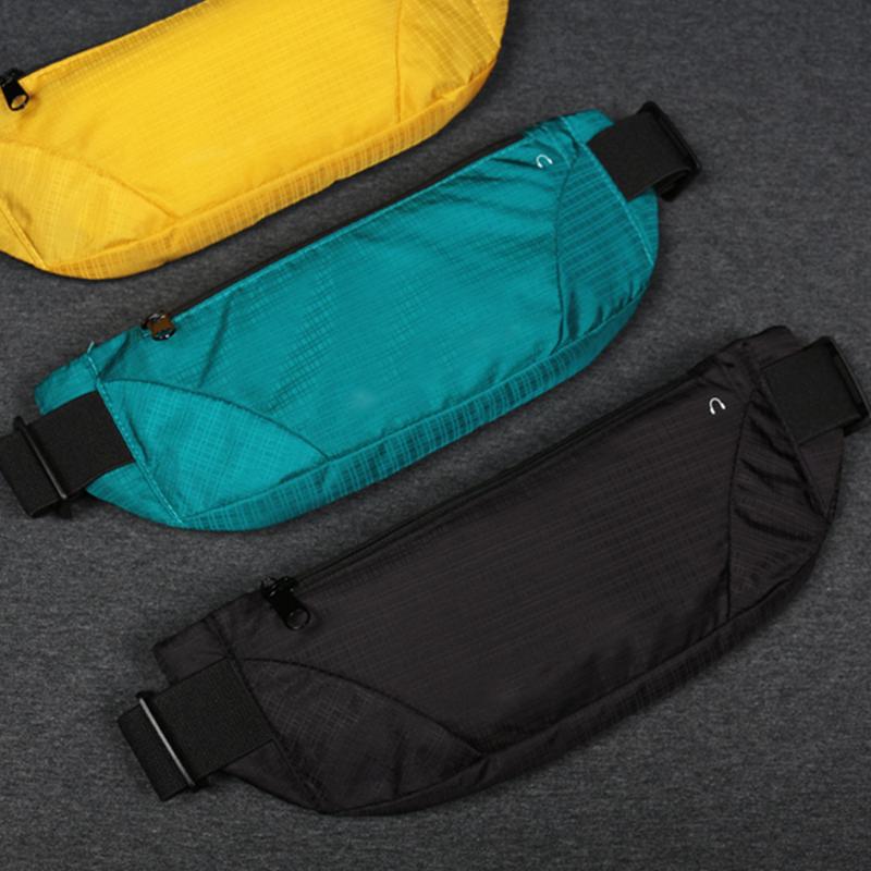 

Mini Waist Bags Waterproof Waist Bum Bag Running Jogging Belt Pouch Zip Fanny Pack Sport Runner Crossbody Bags for Men Women, Gray color