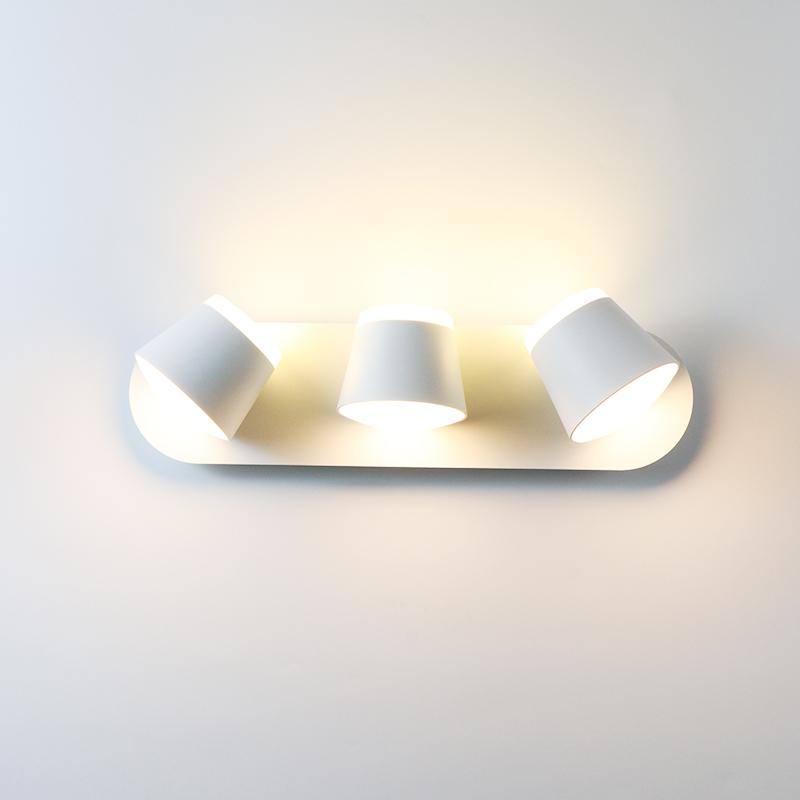 

Indoor Wall Light 360 Degrees Adjustable LED Wall Lamp Living Room Hotel Room Aisle Sconce Bedroom Lights 8W 16W 24W