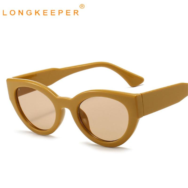 

Sunglasses LongKeeper Small Cat Eye Women 2021 Trending Oval Sun Glasses Female Vintage UV400 Shades Gafas De Sol Mujer