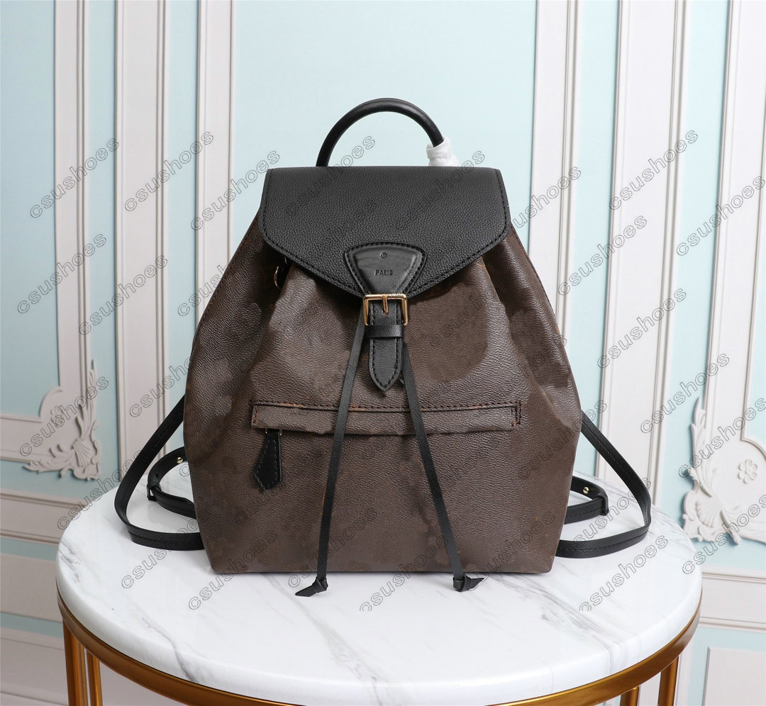 

MONTSOURIS Backpack Deisgner Mens Womens Backpacks Flower Letter Leather Pattern Embossed Montsouris Purses Bags M45205 M45410 M45397