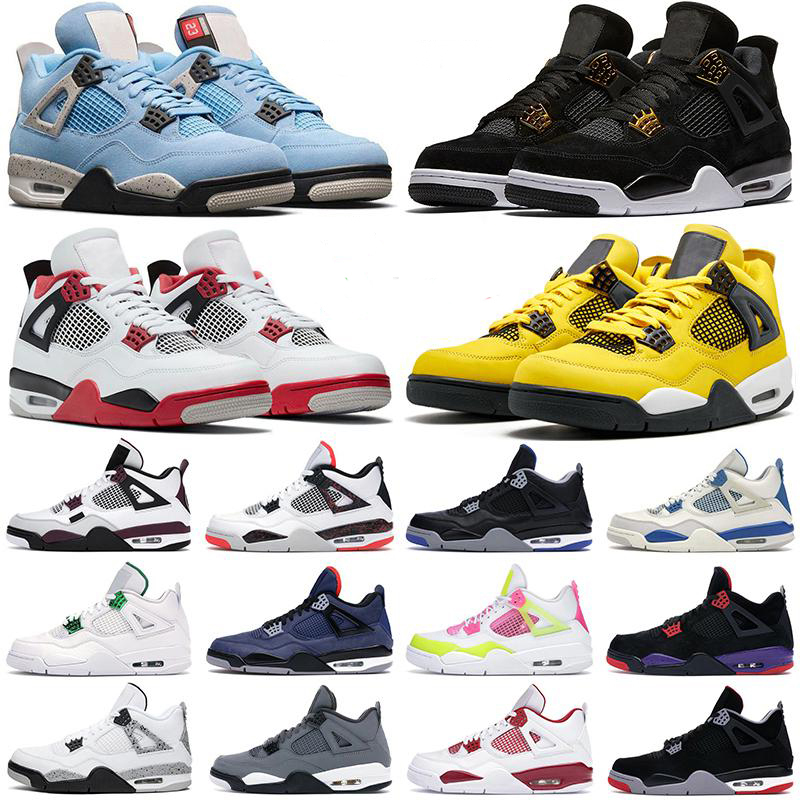 

2020 Bred 11 11s Concord 45 Space Jam White Cement 4 4s Neon White Sail What The Cool Grey Mens Basketball Shoes Men Sport Sneakers