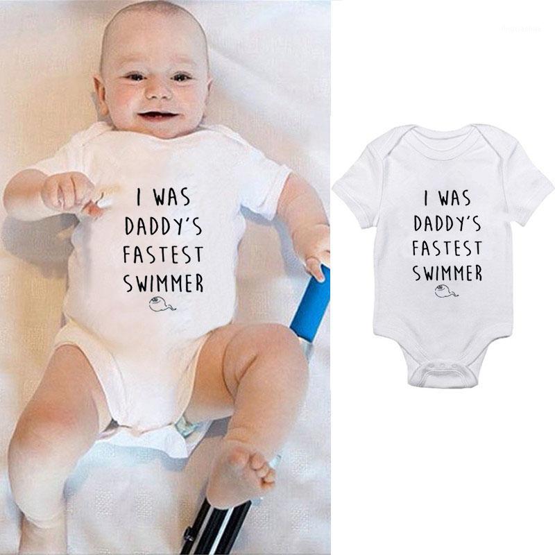 

2020 Summer Children Romper Letter Style Clothing Infant Baby Cotton Short Sleeves bodysuit Jumpsuit Romper Newborn Clothes1, 01