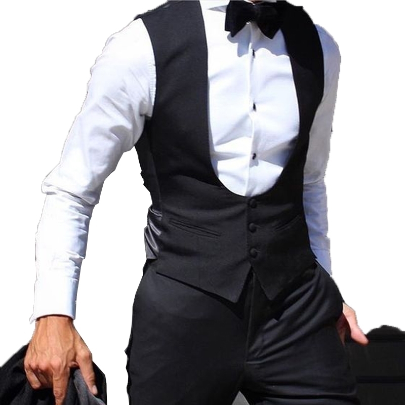 

Single Breasted Groomsmen Vest Slim Fit Custom Made Wedding Vests Men's Waistcoat Groom Vests Mens Vest for Party 201123, Beige