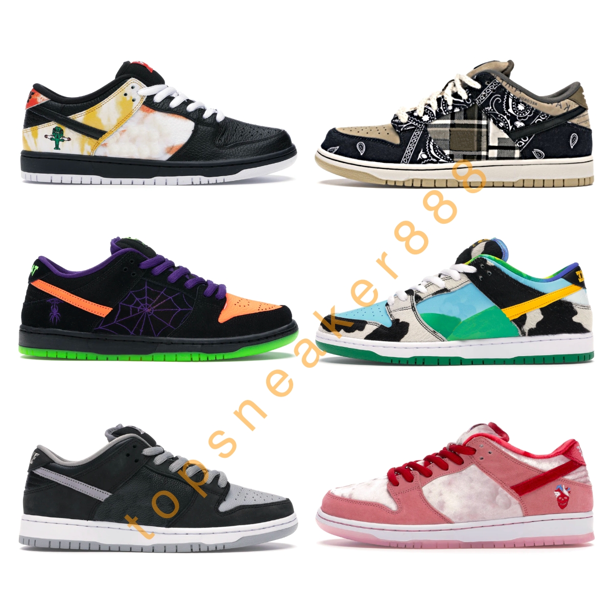 

SBDunk Low Dunks TS Man Track Shoes StrangeLove Women Sneaker Size US5.5-10 Raygun Tie-Dye Black Man Causal Shoes Chunky Dunky, Good_shoes