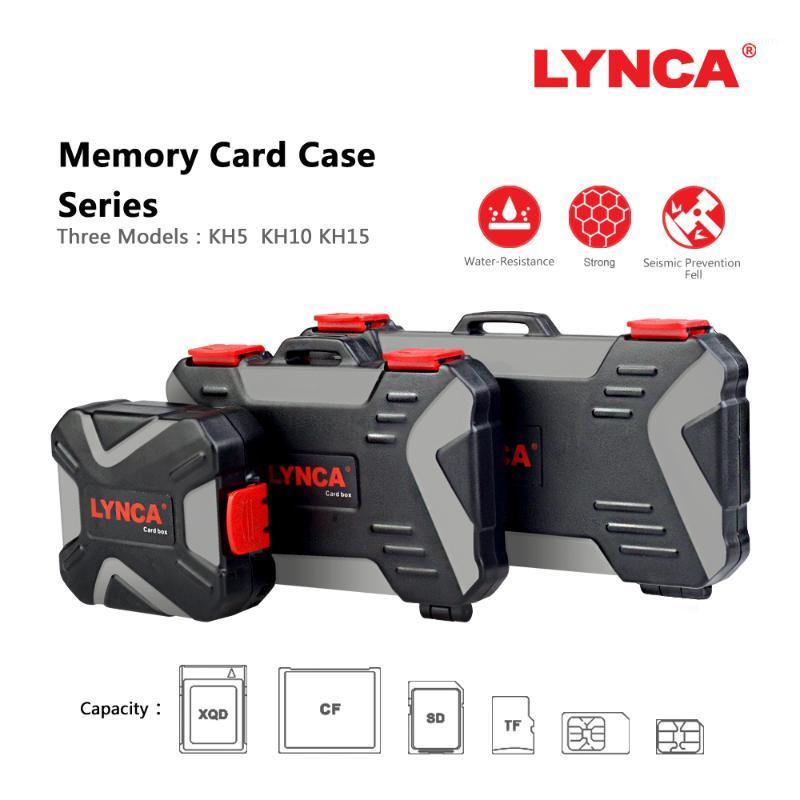 

LYNCA Waterproof Memory Card Case Holder Storage Sim Micro TF SD Card Case Storage Box Holder Wallet Bag Carrying Pouce1