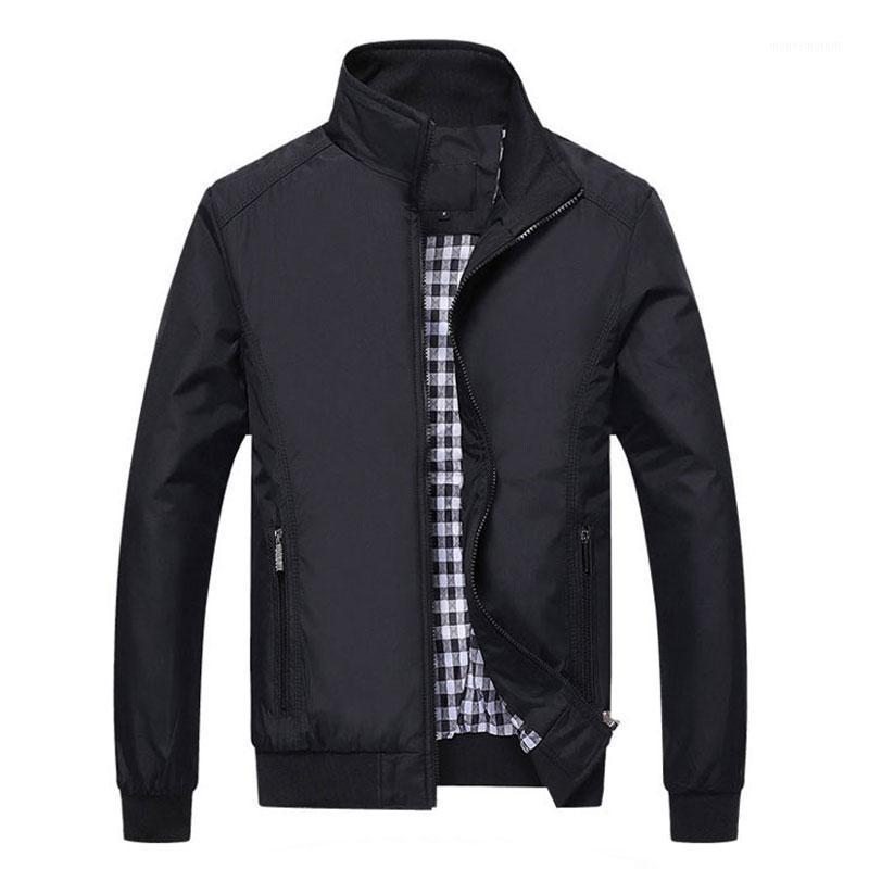 

Fashion Casual Loose Mens Jacket New Jacket Men Sportswear outdoors Bomber top coat jackets and Coats Plus Size -5XL1, Black