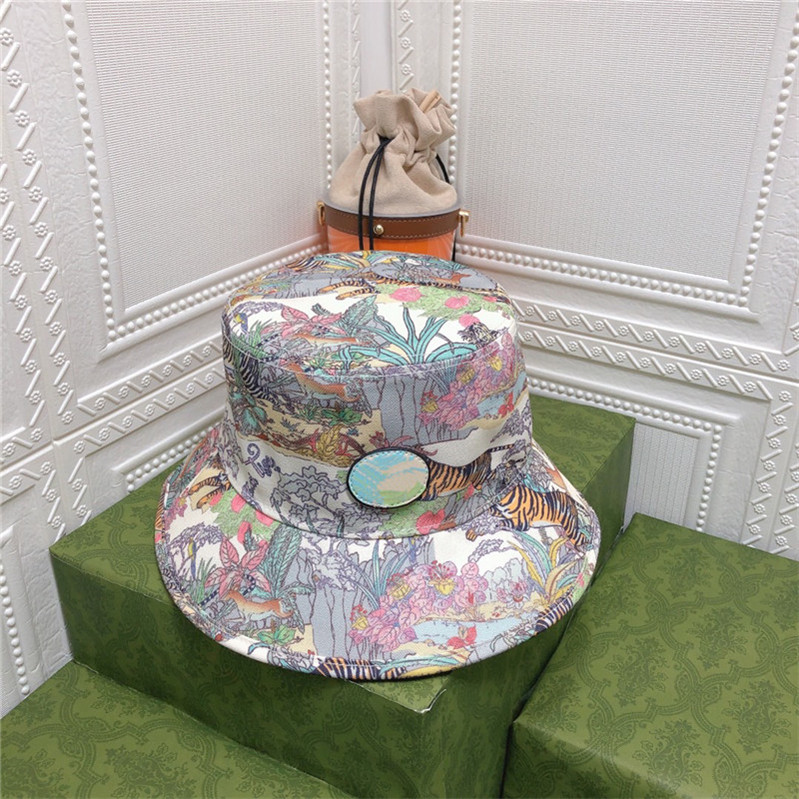 

Casual Animal Forest Printed Ball Caps Men Women Bucket Cap Couple Sports Hats High Quality Snapback, 1#