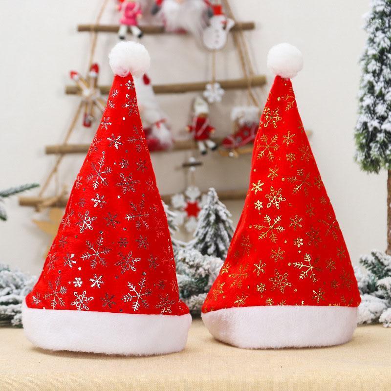 

2021NEW Plush Christmas hats Christmas Holiday Xmas Cap for Santa Claus Hat Dropshopping1
