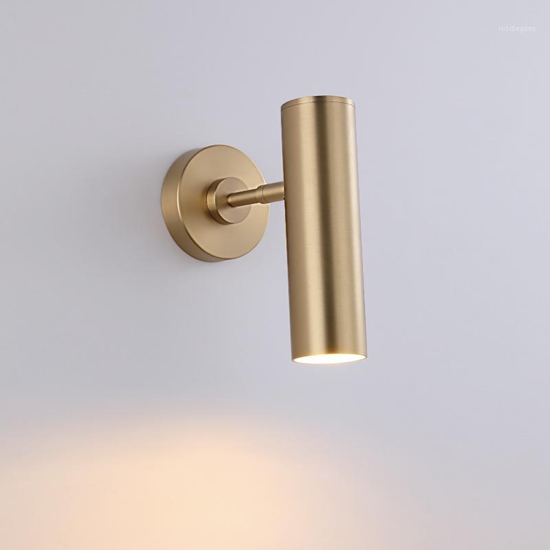 

modern hanglampen lamparas de techo colgante moderna abajur crystal mirror light bedroom aisle dining room wall lamp1