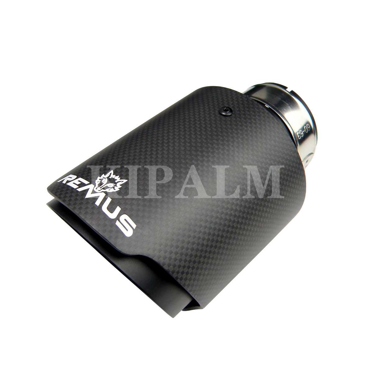 

Car Universal black stainless steel Carbon Fiber Exhaust Muffler Tip Remus Exhaust End Pipe Tail Pipe Tip