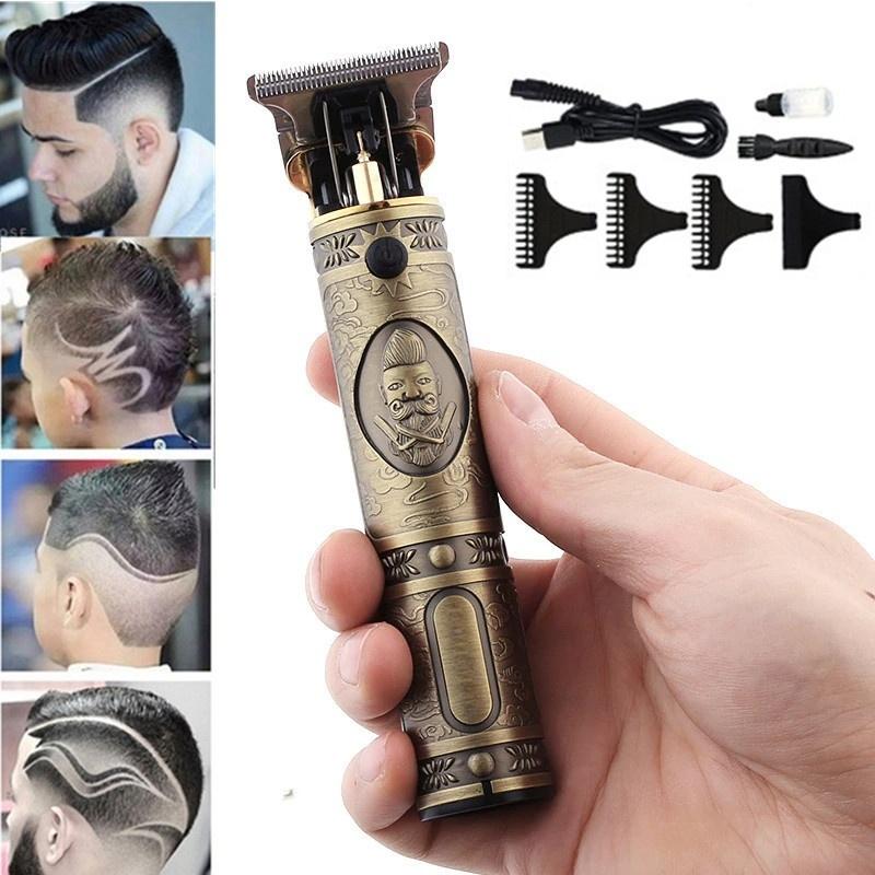 

Professional Men Hair Clippers Barber Haircut Sculpture Cutter Rechargeable Razor Trimmer Adjustable Cordless Edge