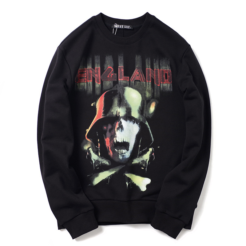 

2021 New 19ss Luxury Man Soldier Hoodies Nightgown Cotton Thick Fleeing Hip Street # N70 F62M