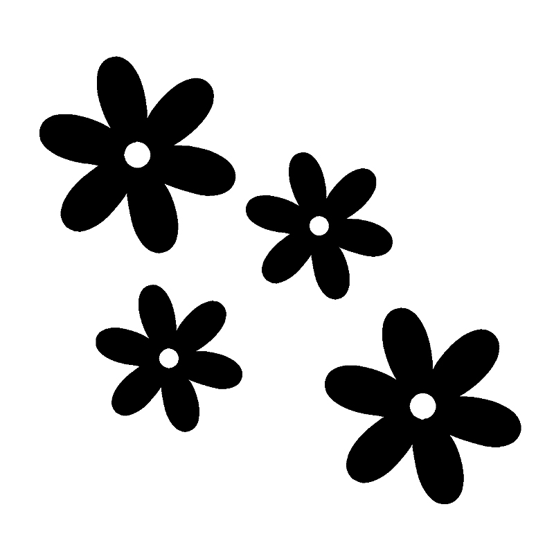 

17*15.8cm Flowers Die Cut Vinyl Car Window Decal Bumper Sticker Beauty Temptation Body Car Stickers Decals JDM, Color