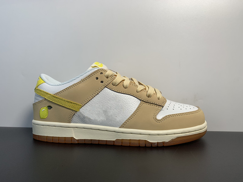 Chaussures de skateboard sb Dunk Low Lemon Drop, chaussures de loisirs unisexes, baskets de loisirs, boîte à chaussures