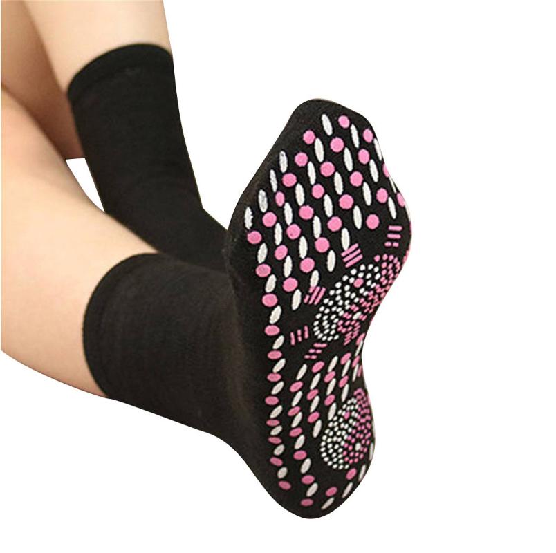

Fir Tourmaline Magnetic Socks Self Heating Magnetic Socks Women Men Self Heated Tour Therapy Jan 19th, Black