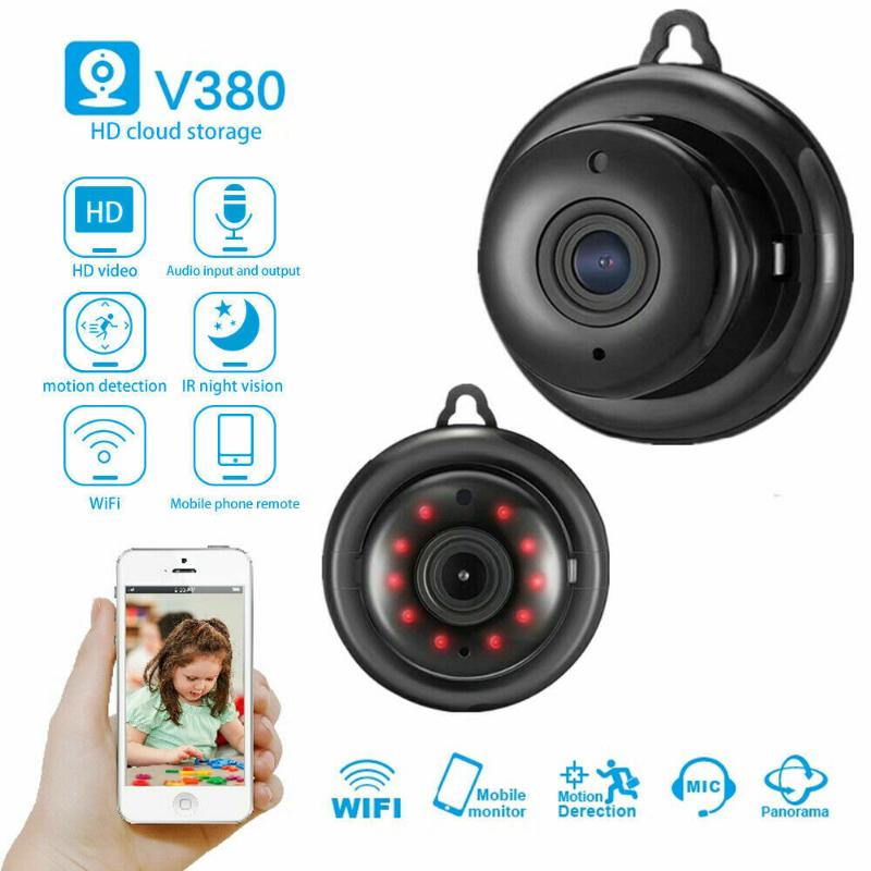 

Mini IP Camera 1080P CCTV Wireless Security Surveillance Wifi Camera Baby monitor IR Night Vision
