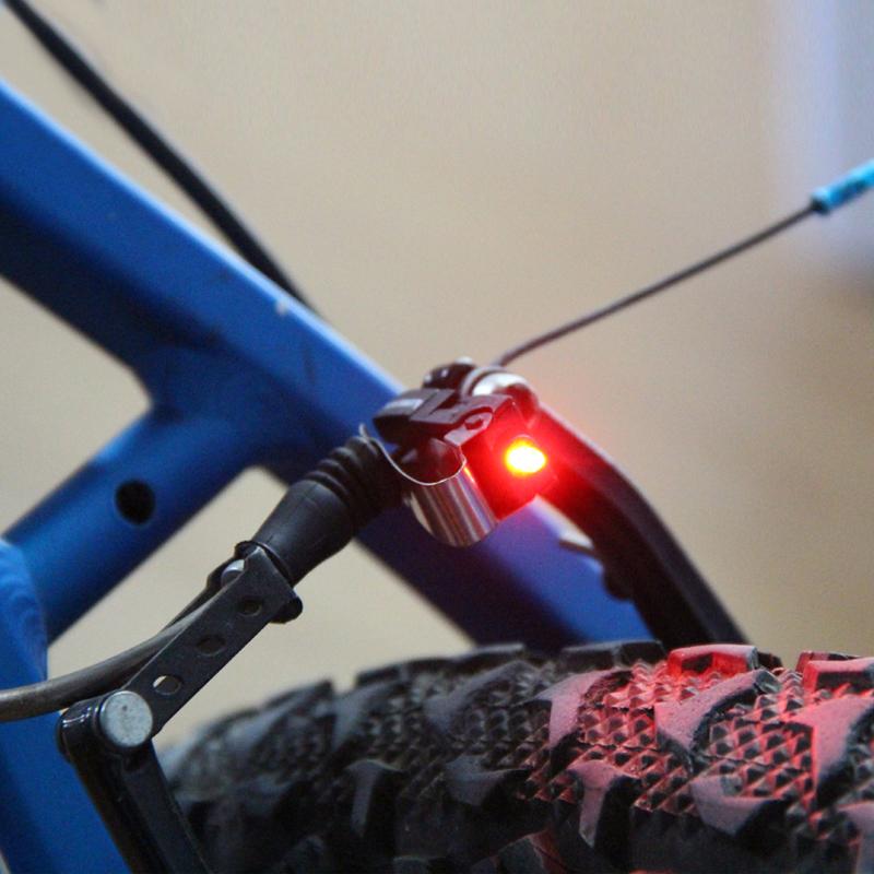 

Bicycle V brake light road bicycle brake lamp folding bike lamp