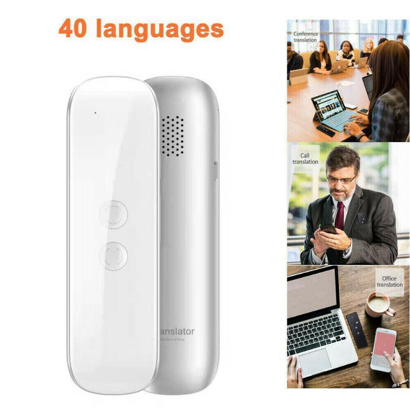 

3 in 1 Portable G5 Smart Translator 40 Languages 2-Way Instant Voice Text Photograph BT Translation Travel1