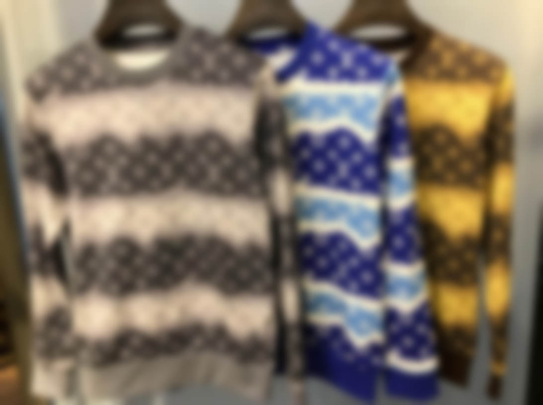 

20SS autumn winter new double color matching wide horizontal stripe size letters full print cotton crew neck sweater Men Designer high quali, Gray