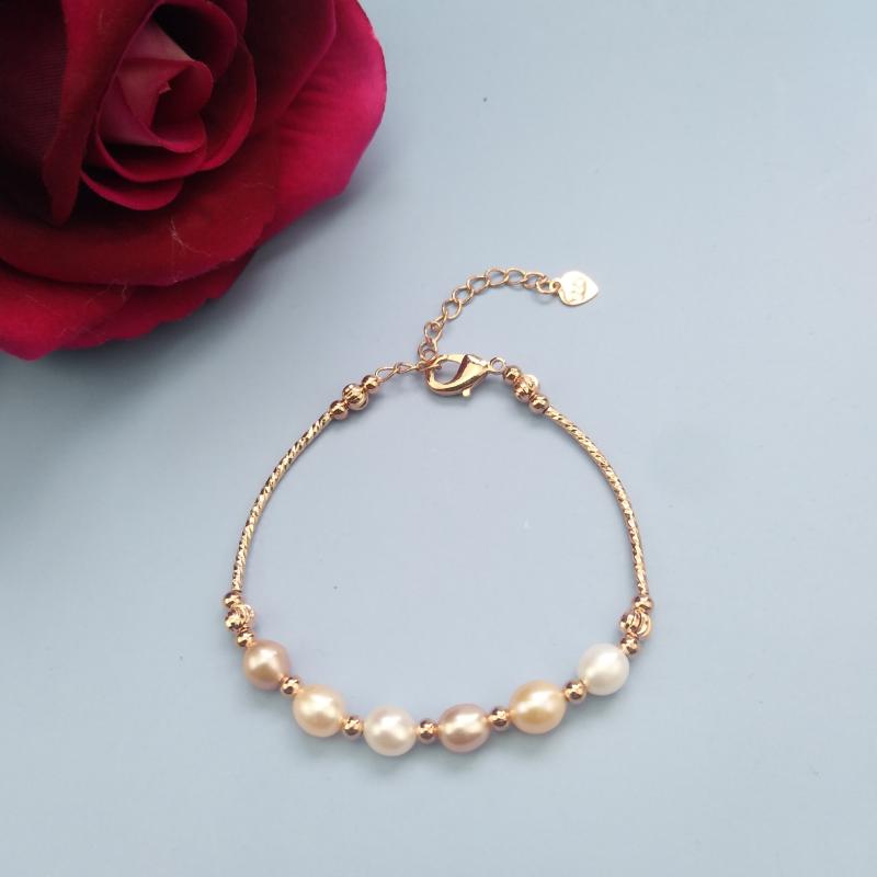 

Bangle The Manufacturer Directly Provides Fresh Water Pearl Hand Ornaments For Women's Cross-border Bracelets, Which Are Source