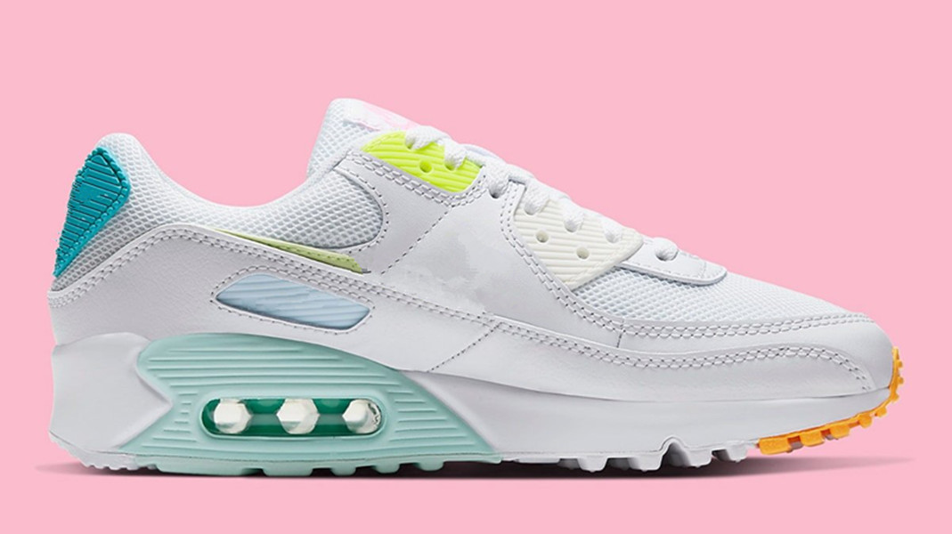 

Fashion Tennis Running Shoes Maxs 90s cushioned Run SNKRS White/Multi Leather Mesh stitching retro runner shoes Casual streetwear classic shoe Outdoor Sneakers