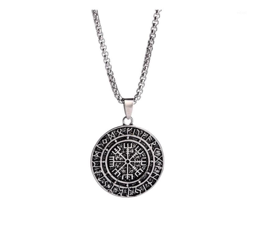 

Gothic Retro Stainless Steel Viking Guardian Pendant Necklaces Charm Religion Pendant for Women Men Gift Jewelry1