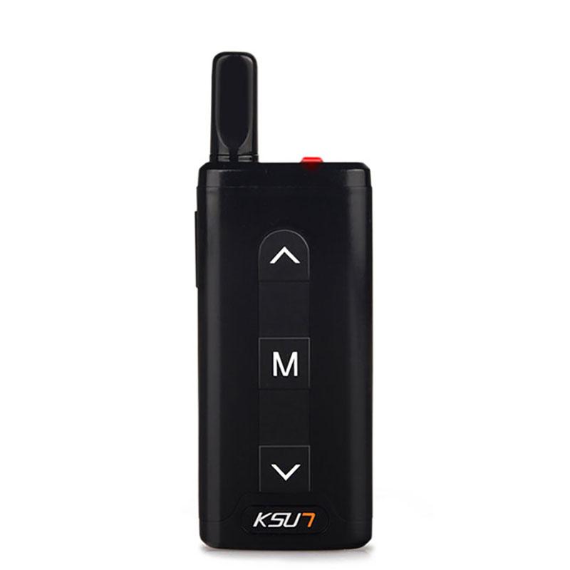 

Fashion Walie-Talkie All Metal Shell MINI Radio KSUN MINI KSXV66-V0 UHF FM Intercom