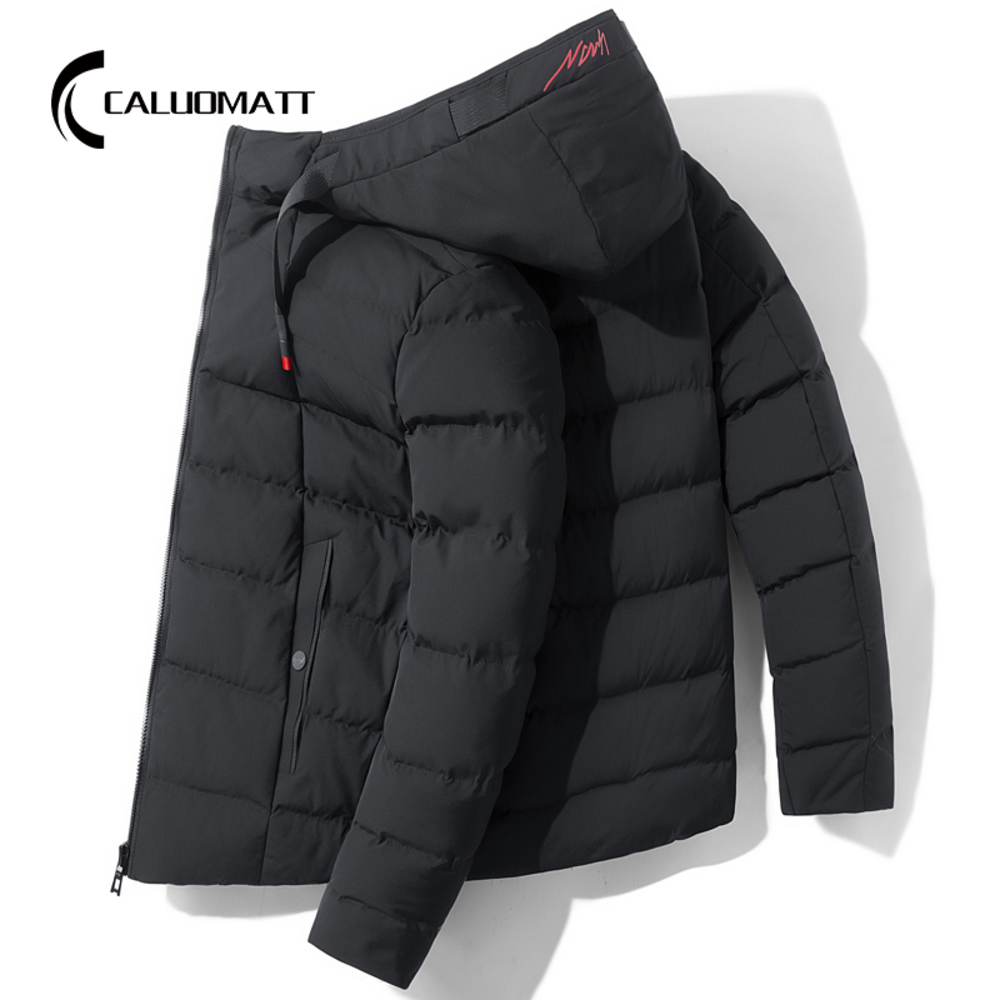 

Fashion New Men's Down Padded 2020 Men Thick Warm Parkas Coats Winter Hooded Windbreaker Jacket Outdoor Outerwear, Max346 blue