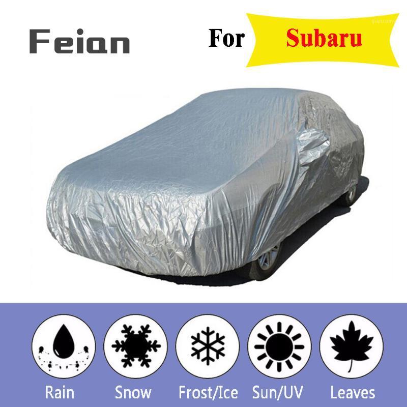 

170T Waterproof Car Covers Outdoor Sun Protection Cover Car Reflector Dust Rain Snow Protective Full Auot Cover For1