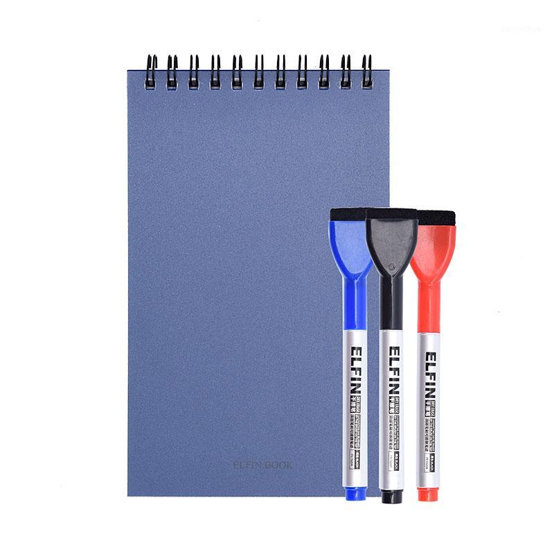 

Elfinbook Spiral Mini Smart Reusable Notebook Sketchbook Memo Book Pad Notepad for Drawing Painting like Rocketbook1