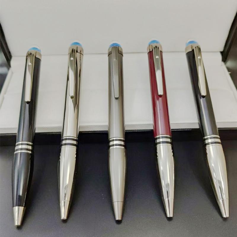 

Ballpoint Pen Office Signing Pen Gel Pens Office Supplies Stationery, Silver-no box