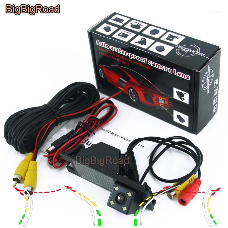 

BigBigRoad Car Intelligent Dynamic Track Rear View Camera For New Tucson / IX35 2006 2007 2008 2009 2010 2012 2013 20201