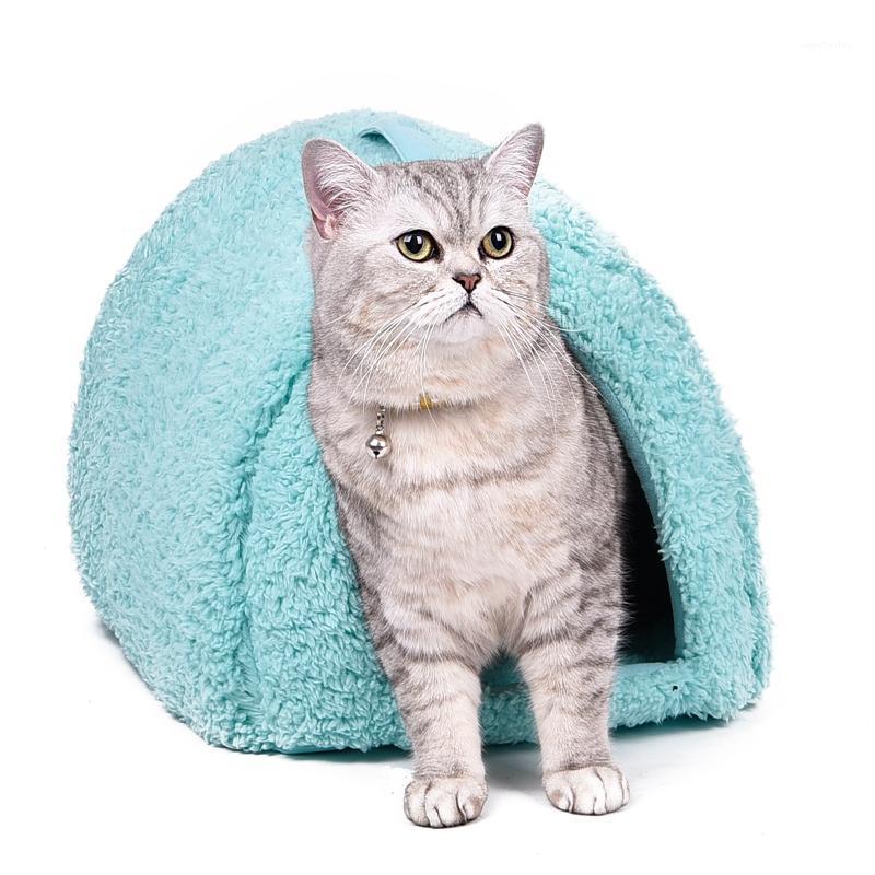 

Sweet Style Pet Bed Small Dog Kennel Pet House Kitten Home Puppy Cushion Mats Sofa Cat Living Place to Sleep 4 Color1
