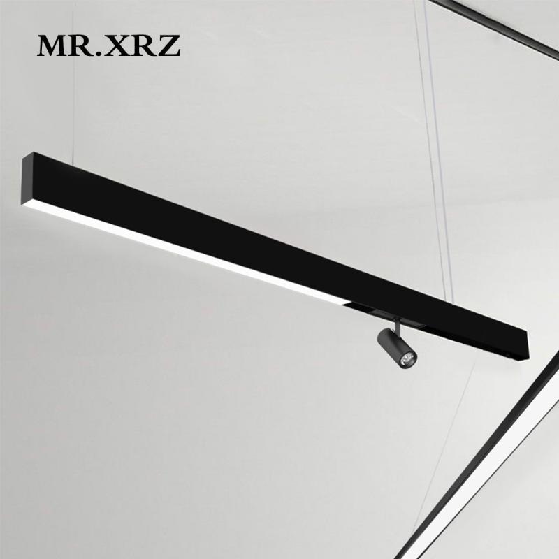 

MR.XRZ DC 24V 26mm endant Magnet Track Lights Magnetic Rail Ceiling Spotlights LED Lamps System For Indoor Lighting