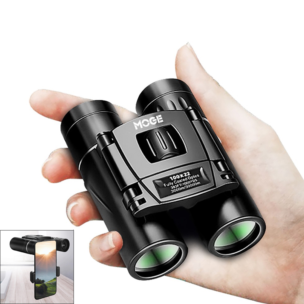 

100x22 Powerful Binoculars Telescope HD Zoom 30000M Mini Telescope for Camping Night Vision Outdoor Hunting Optical Telescope