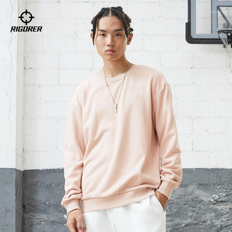 

RIGORER Sports Sweater Loose Large Size Round Neck Pullover Casual Sports Fashion Top Bottoming Shirt1, Bright blue