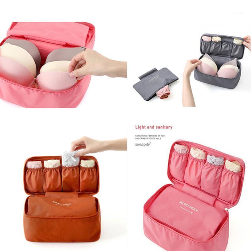 

NEW Travel Storage Bag Bra Underwear Bag Organizer Box Toiletry Cosmetic Case1