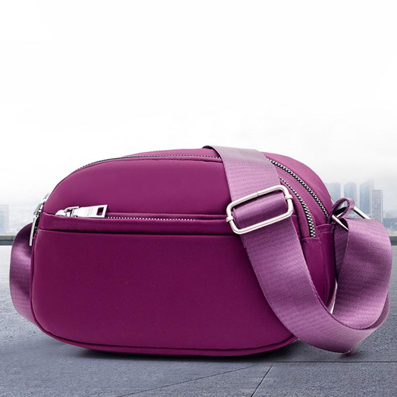 

Women Crossbag Travel Phone Bag Nylon Bag Pouch for Women Casual Shoulder Hip, Blue