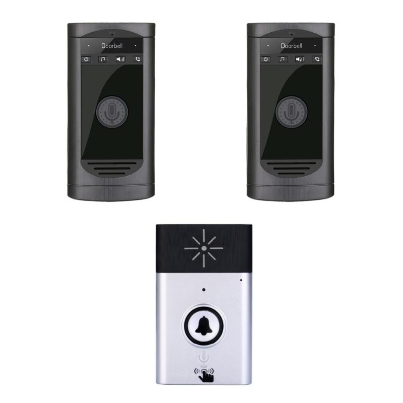 

1v2 2.4Ghz Wireless Intercom System Long Distance Door Phone