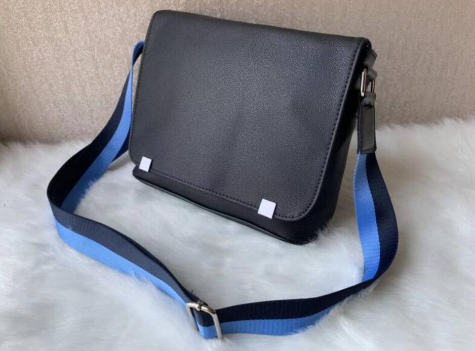 

High-end quality Classic fashion Men District messenger bags cross body Crossbody bag school bookbag shoulder bag, Blue